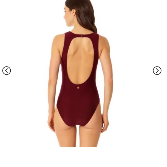 Coppersuit One Piece Merlot Sporty Swimsuit NWT size Small - Picture 2 of 8